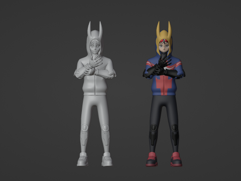 Koichi Haimawari - My Hero Academia Vigilantes 3D Model