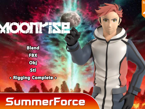 Jacob Shadow - Ayın Doğuşu 3D Model