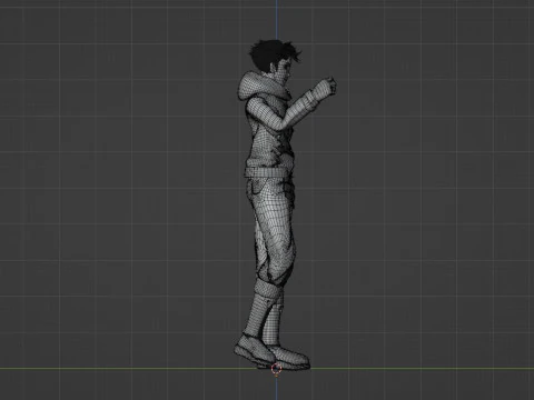 Jacob Shadow - Moonrise 3D Model