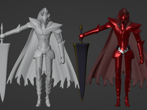 Igris - Solo leveling 3D Model