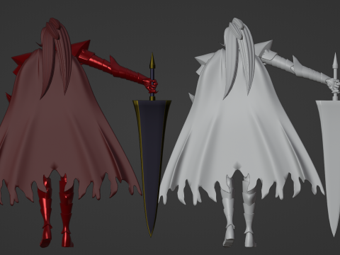 Igris - Solo leveling 3D Model