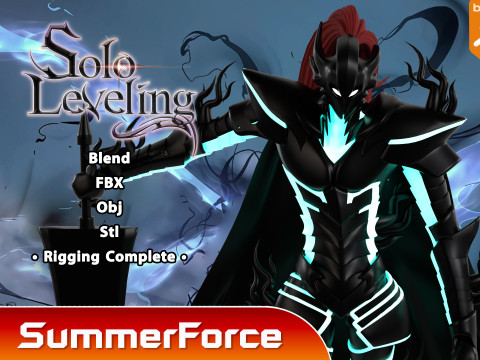 Igris Shadow - Solo leveling 3D Model