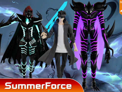 Igris Shadow - Solo leveling 3D Модель
