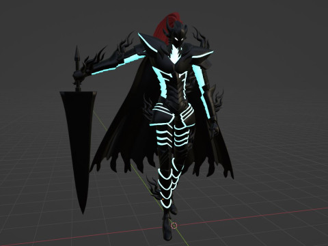 Igris Shadow - Solo leveling 3D Модель