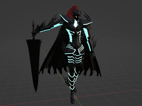 Igris Shadow - Solo leveling 3D Model