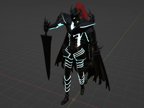 Igris Shadow - Solo leveling 3D Модель