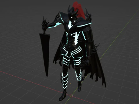 Igris Shadow - Solo leveling 3D Model