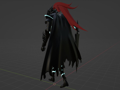 Igris Shadow - Solo leveling 3D Модель