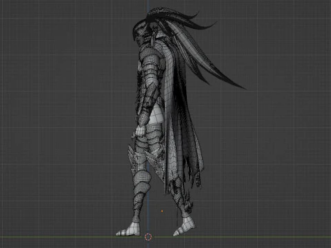 Igris Shadow - Solo leveling 3D Model