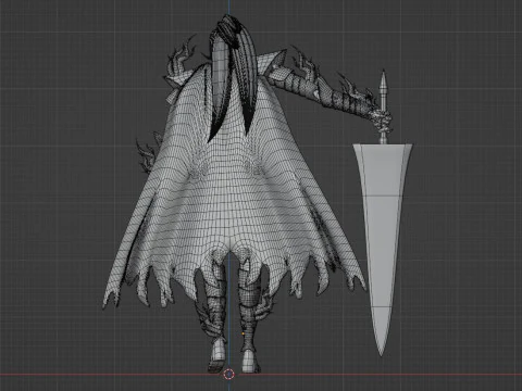 Igris Shadow - Solo leveling 3D Model