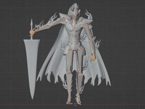 Igris Shadow - Solo leveling 3D Модель