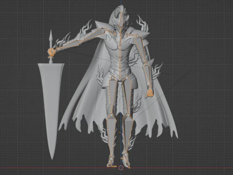 Igris Shadow - Solo leveling 3D Model