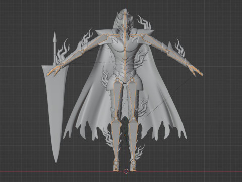 Igris Shadow - Solo leveling 3D Модель
