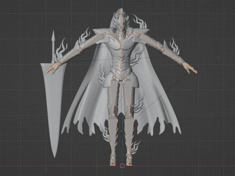 Igris Shadow - Solo leveling 3D Model
