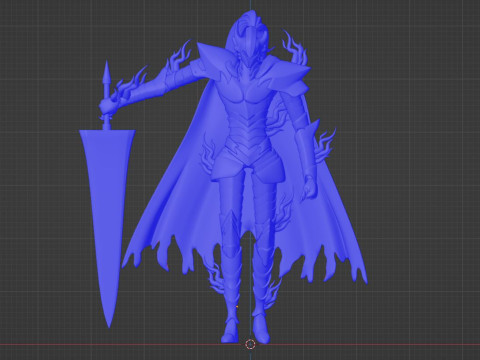 Igris Shadow - Solo leveling 3D Модель