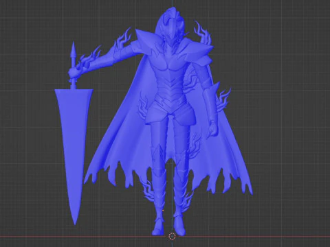 Igris Shadow - Solo leveling 3D Model