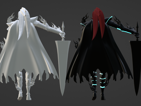 Igris Shadow - Solo leveling 3D Модель