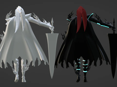 Igris Shadow - Solo leveling 3D Model