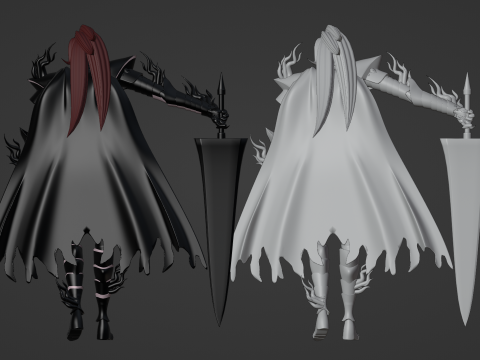 Igris Shadow - Solo leveling 3D Модель