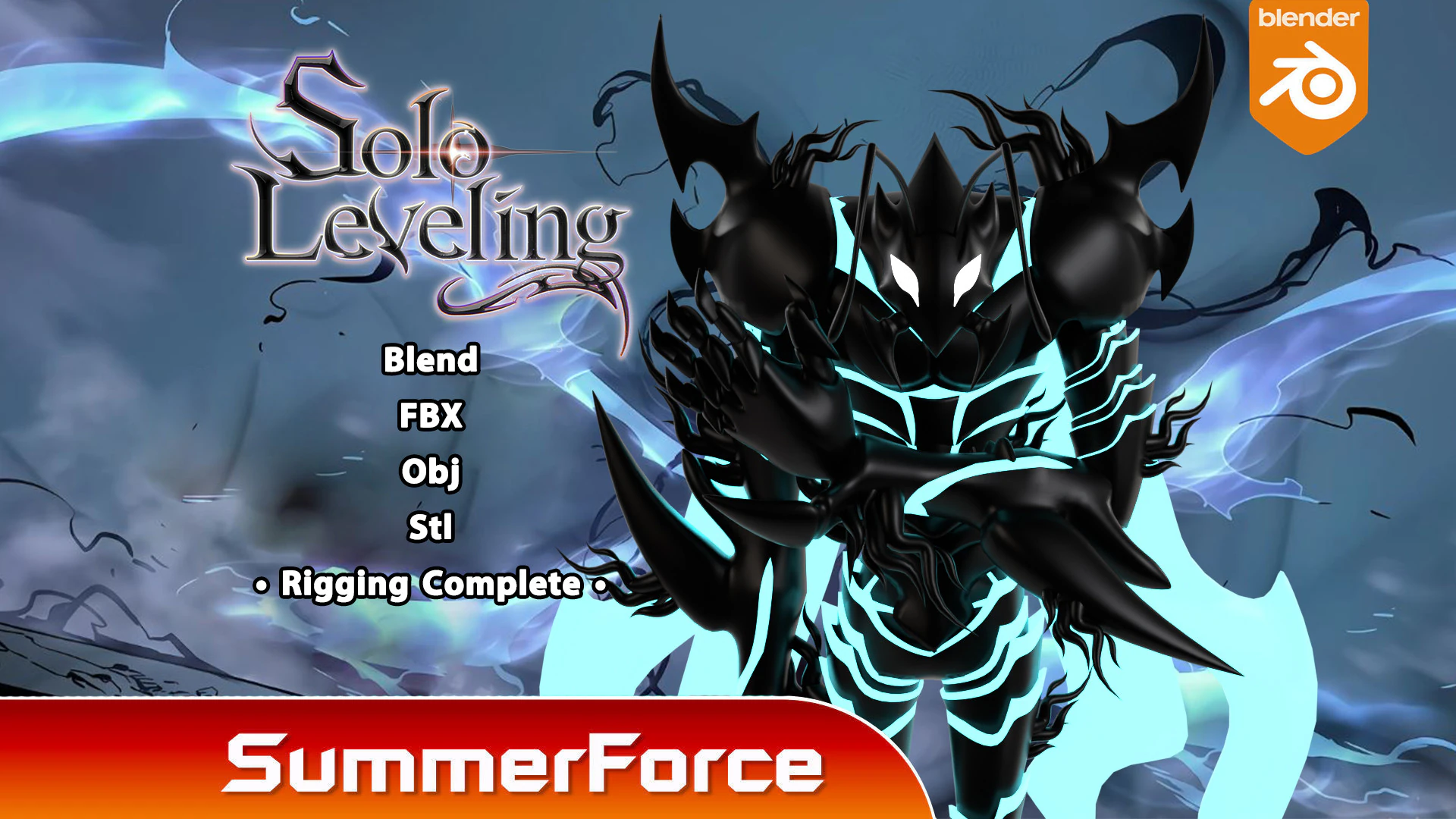 Beru Shadow - 单人练级 3D 模型 .c4d .max .obj .3ds .fbx .stl .blend 