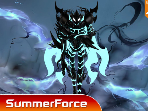 Beru Shadow - Solo leveling 3D मॉडल