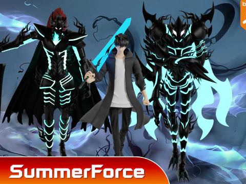 Beru Shadow - 单人练级 3D 模型