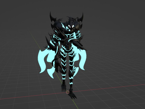 Beru Shadow - Solo leveling 3D मॉडल