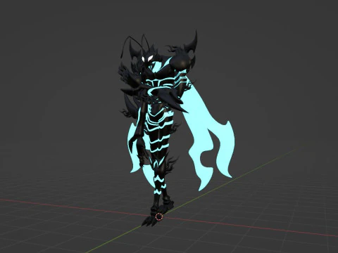 Beru Shadow - 单人练级 3D 模型