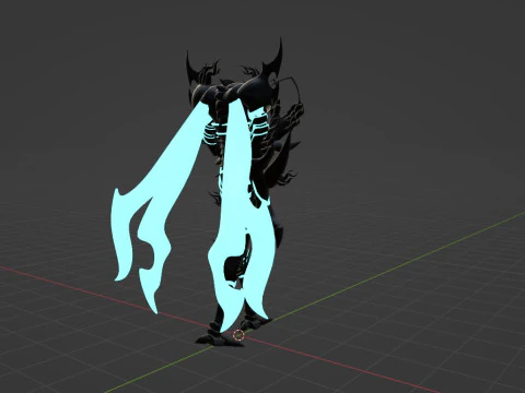 Beru Shadow - 单人练级 3D 模型