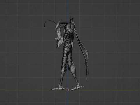 Beru Shadow - 单人练级 3D 模型