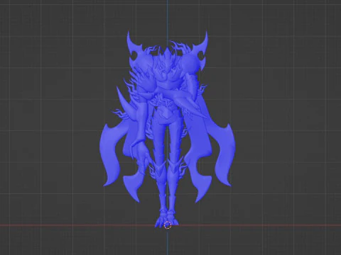 Beru Shadow - 单人练级 3D 模型