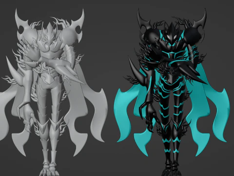 Beru Shadow - 单人练级 3D 模型