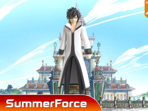Gray Fullbuster - Fairy Tail 3D मॉडल