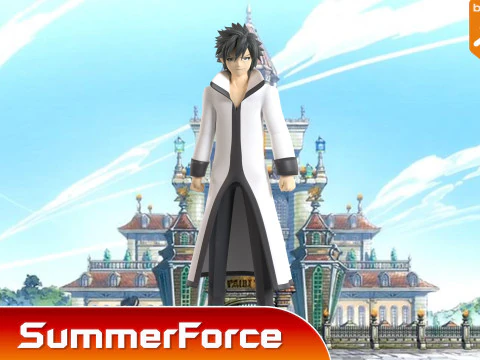 Gray Fullbuster - Fairy Tail 3D Model