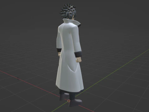 Gray Fullbuster - Fairy Tail 3D Model