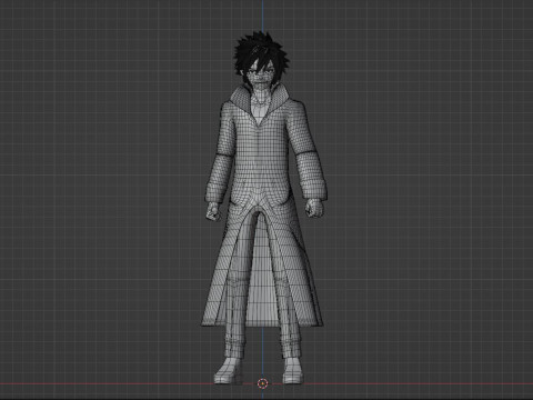 Gray Fullbuster - Fairy Tail 3D मॉडल