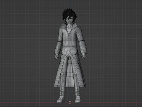 Gray Fullbuster - Fairy Tail 3D Model