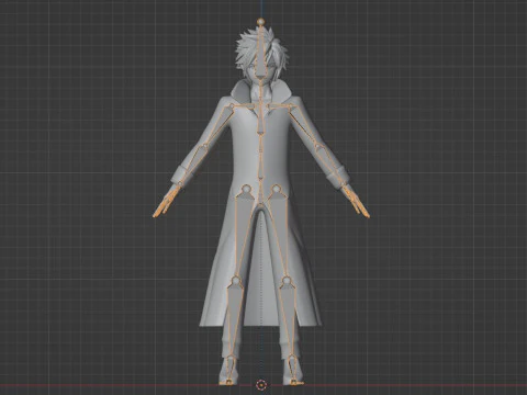 Gray Fullbuster - Fairy Tail 3D Model