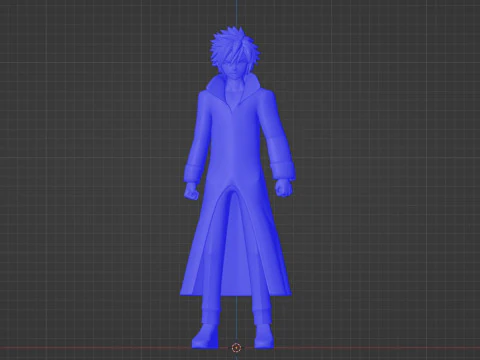 Gray Fullbuster - Fairy Tail 3D Model