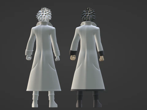 Gray Fullbuster - Fairy Tail 3D Model