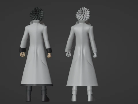 Gray Fullbuster - Fairy Tail 3D Model
