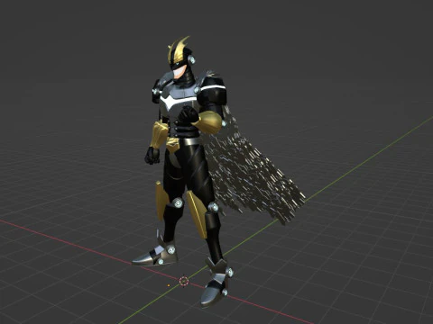 Armored All Might - My Hero Academia 3D Model