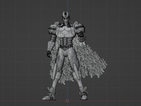 Armored All Might - My Hero Academia 3D-Modell