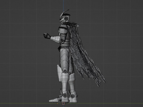 Armored All Might - My Hero Academia 3D-Modell