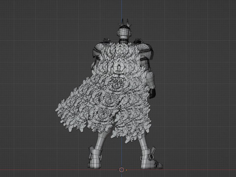 Armored All Might - My Hero Academia 3D-Modell