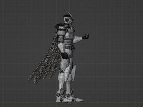 Armored All Might - My Hero Academia 3D-Modell