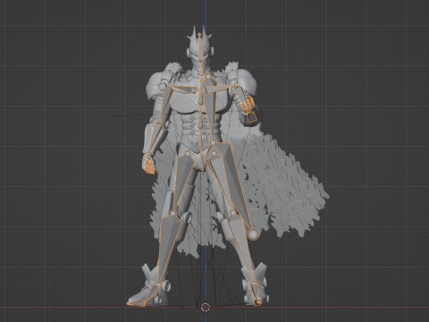 Armored All Might - My Hero Academia 3D-Modell