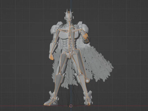 Armored All Might - My Hero Academia 3D Model