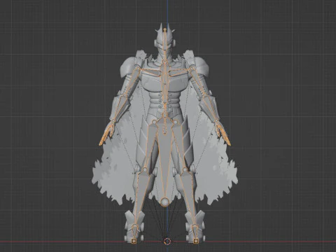 Armored All Might - My Hero Academia 3D Model