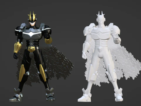 Armored All Might - My Hero Academia 3D Model